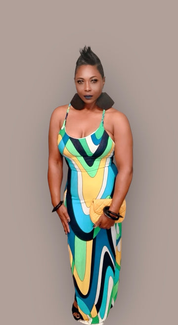 Color Block Me Dress